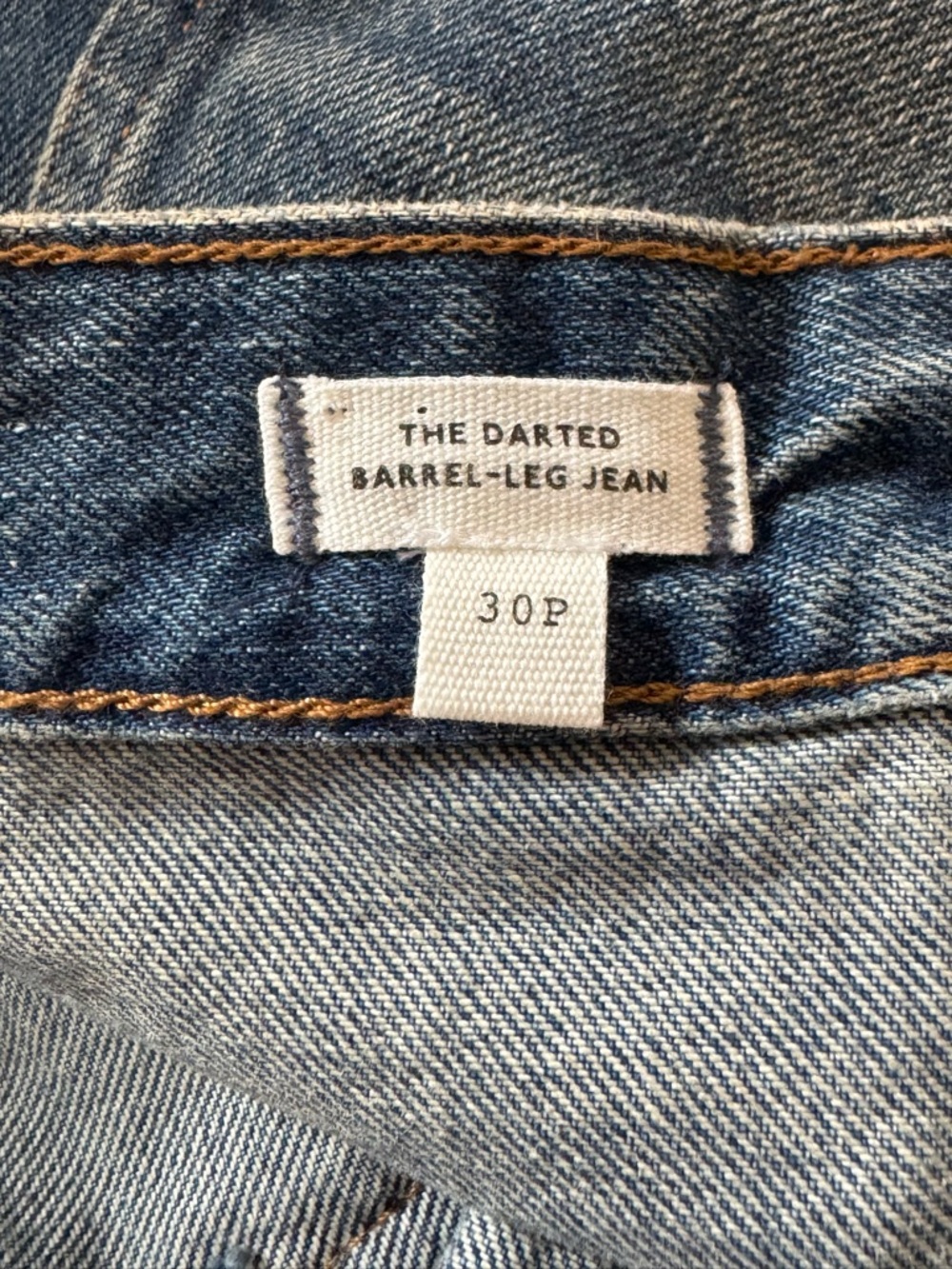 Madewell Women’s Petite Size 30 Darted Barrel Jeans NWOT - Picture 7 of 9